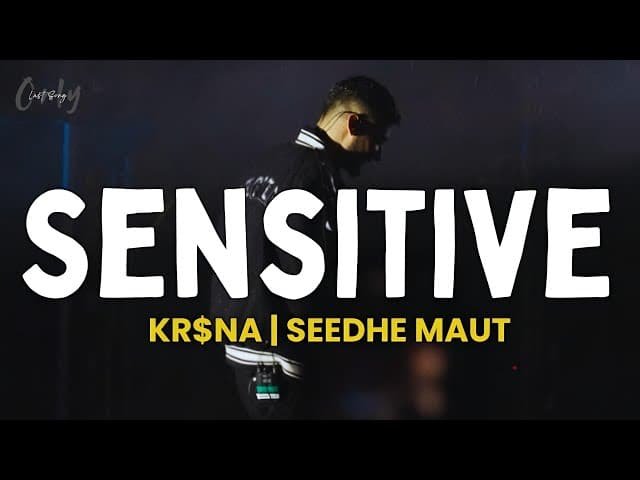 Sensitive Song Cover featuring KR$NA and Seedhe Maut