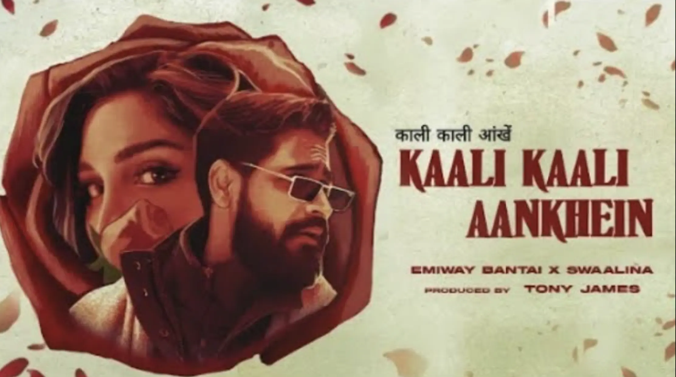 Hindi Lyrics of Kaali Kaali Aankhein by Emiway Bantai and Swaalina