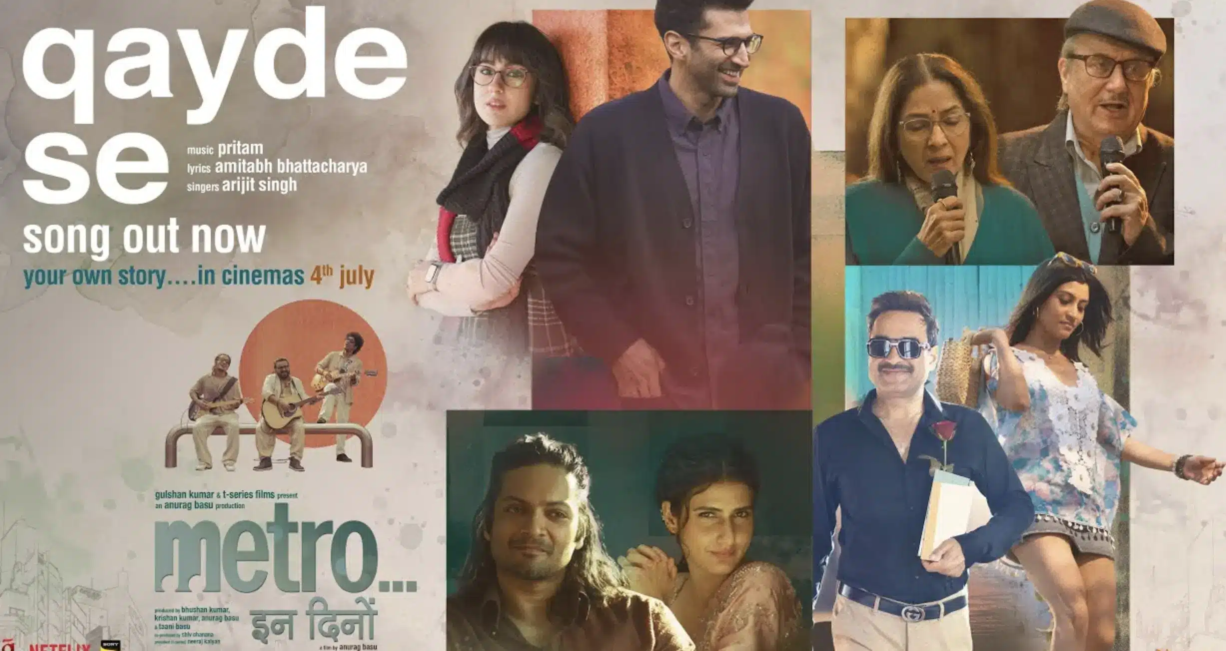 Qayde Se Lyrics – Metro…In Dino