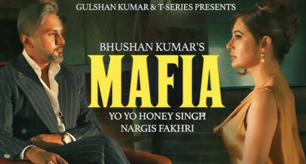 Yo Yo Honey Singh Mafia Lyrics Poster from 51 Glorious Days featuring Nargis Fakhri