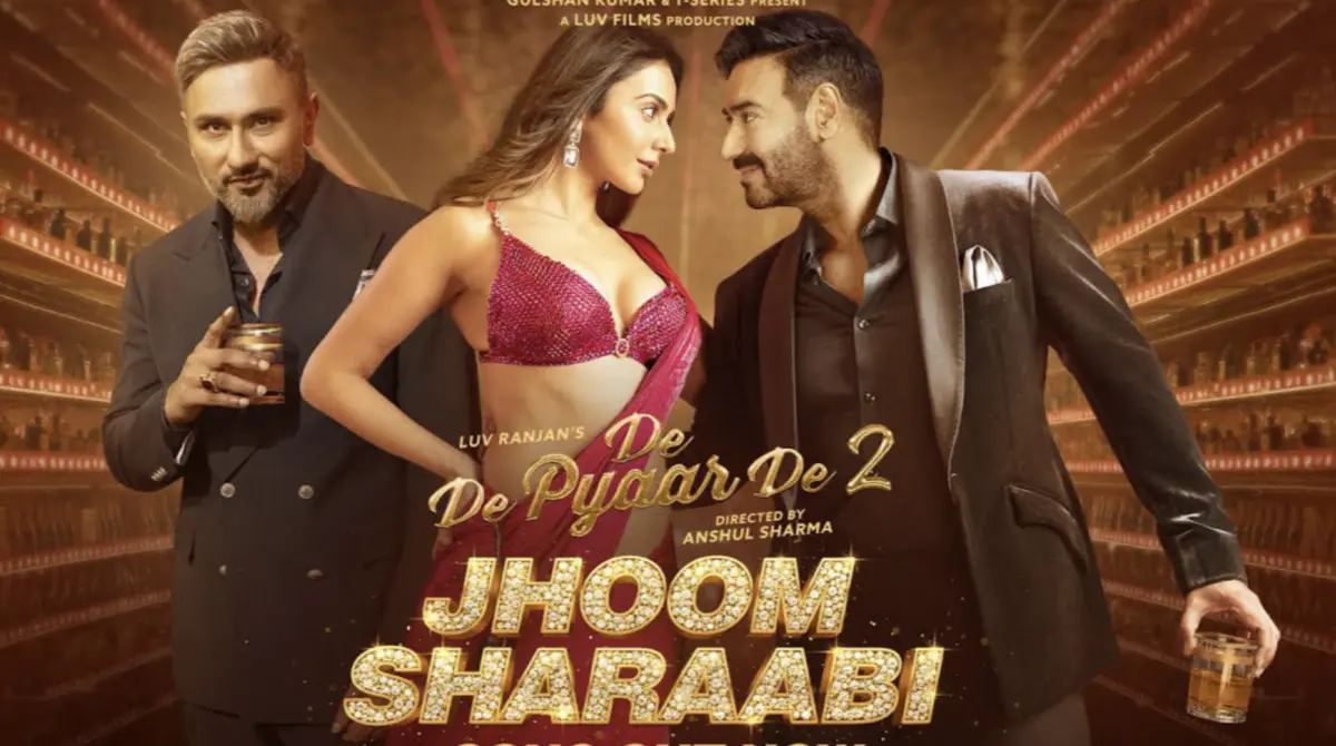 Jhoom Sharaabi Song Cover featuring Yo Yo Honey Singh, Ajay Devgn & Rakul Preet Singh – Hindi Lyrics of Jhoom Sharaabi from De De Pyaar De 2