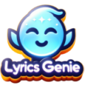 The lyrics Genie Logo